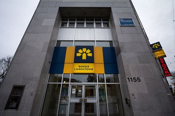 Une succursale de la Banque Laurentienne